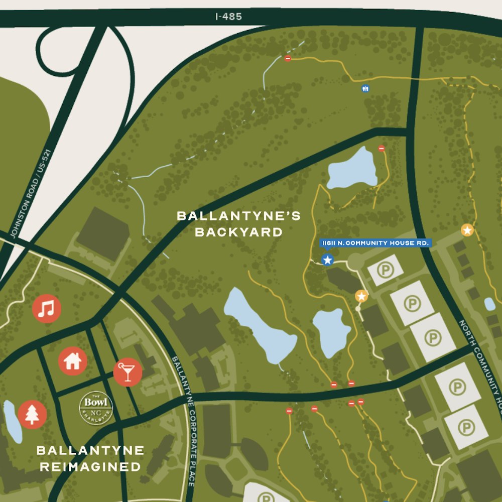 Ballantyne trail Map