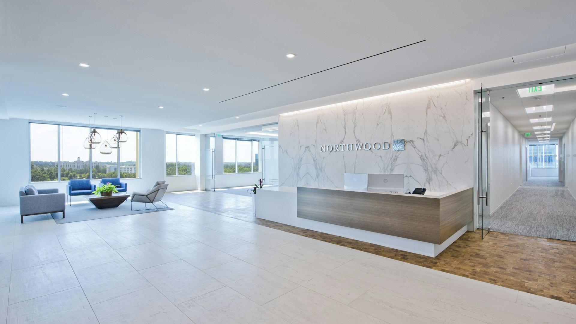 Lobby of Northwood Office suite