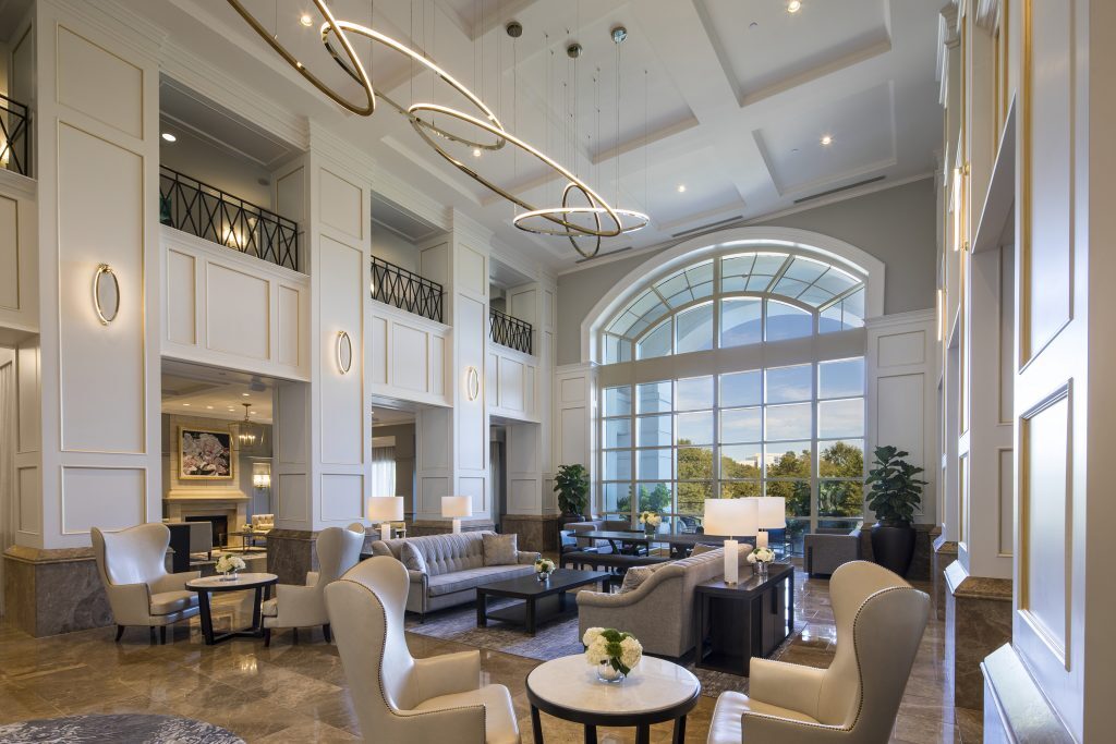 The Ballantyne lobby