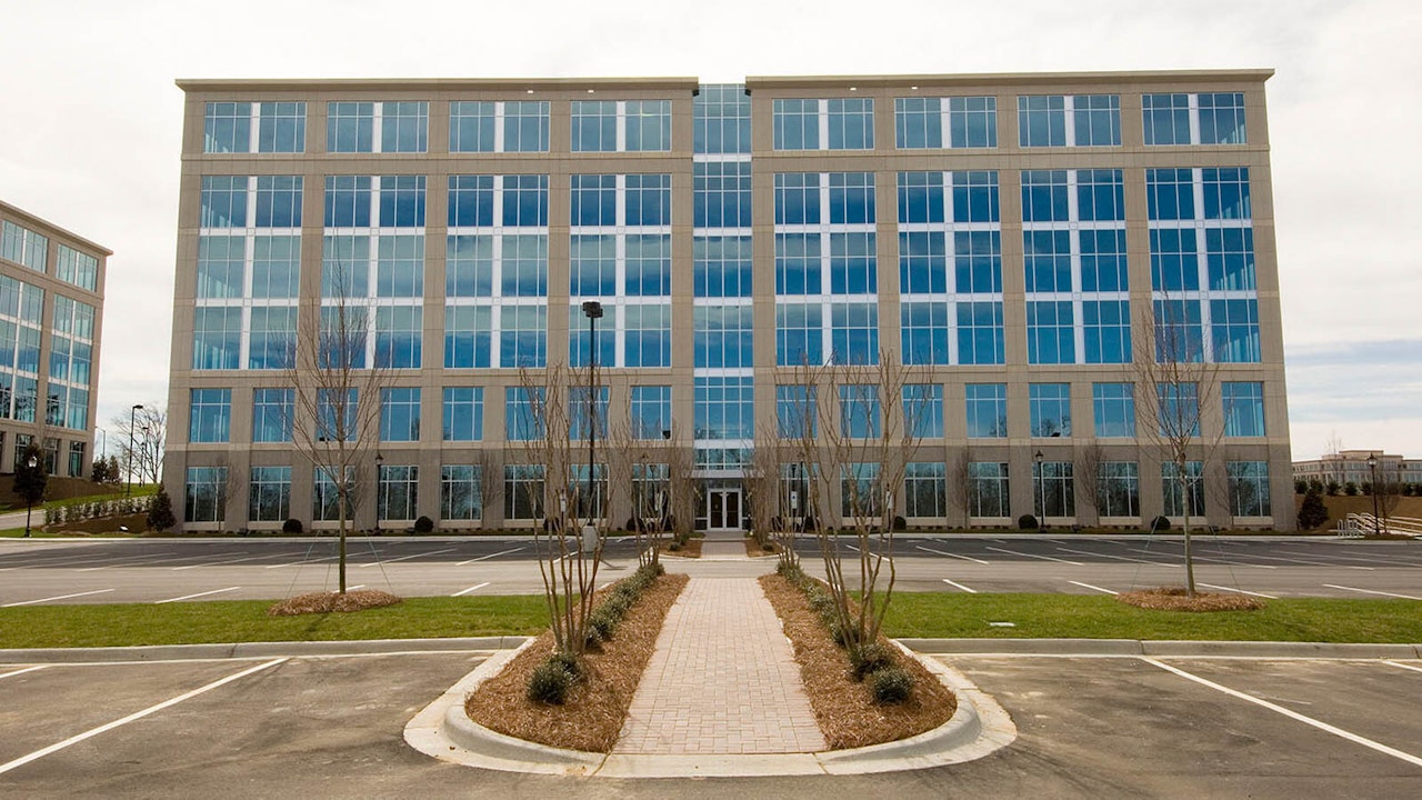 Parking lot and Betsill Building Exterior on Ballantyne Campus8