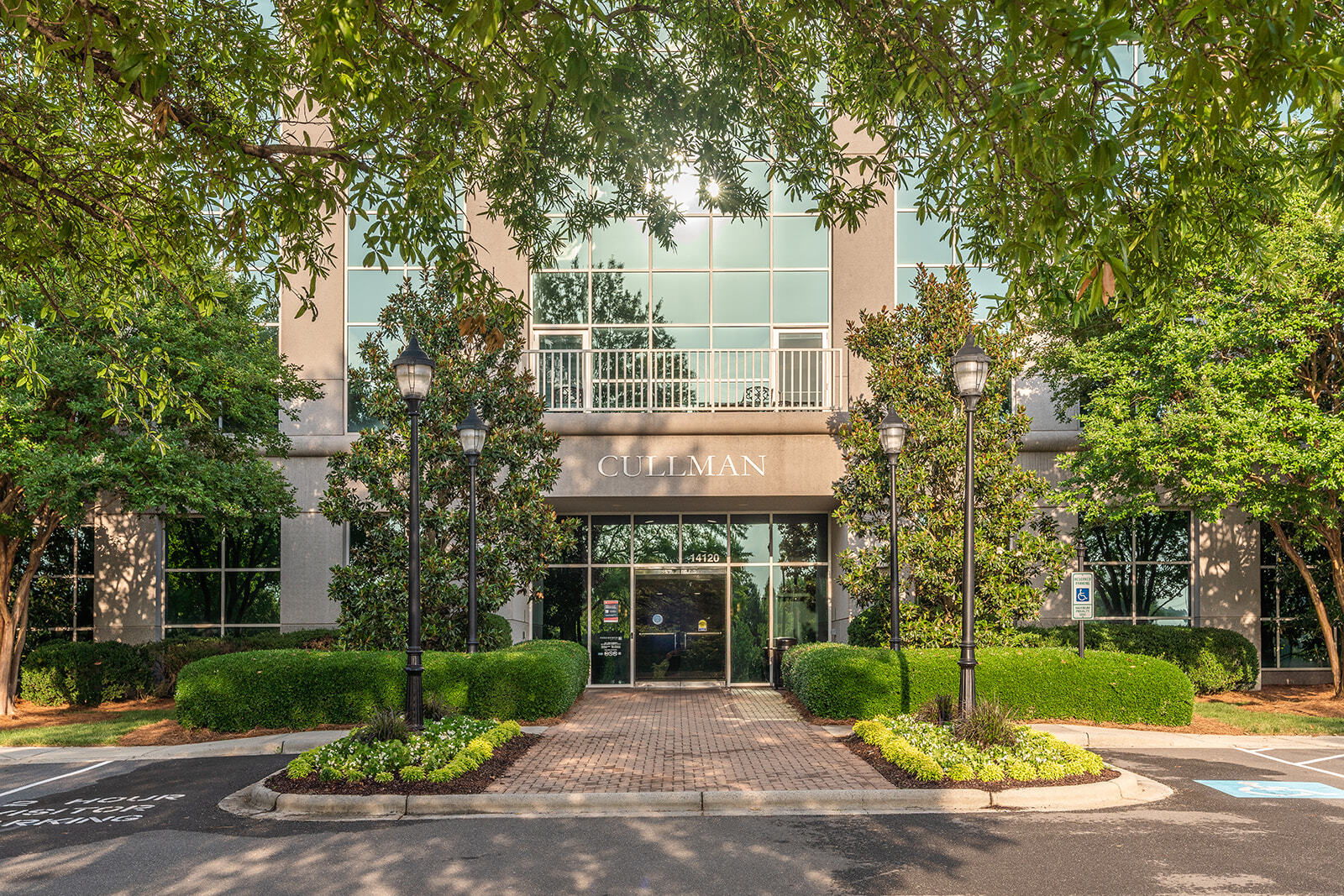 Entrance of Cullman Park Building exterior on Ballantyne Campus7