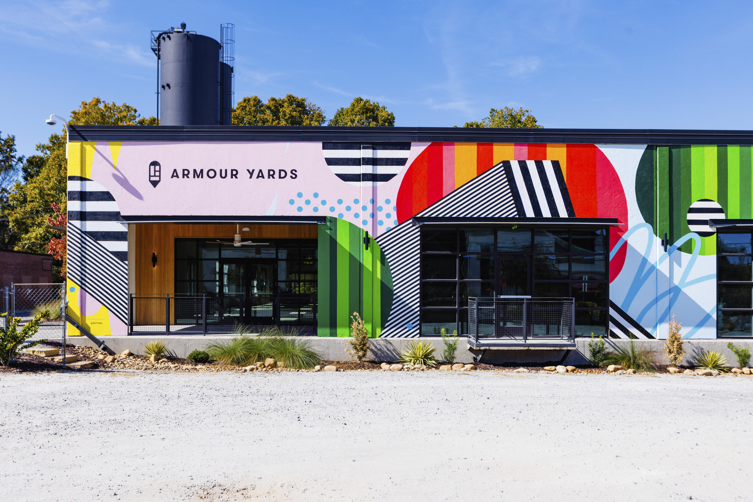 Armour Yards mural