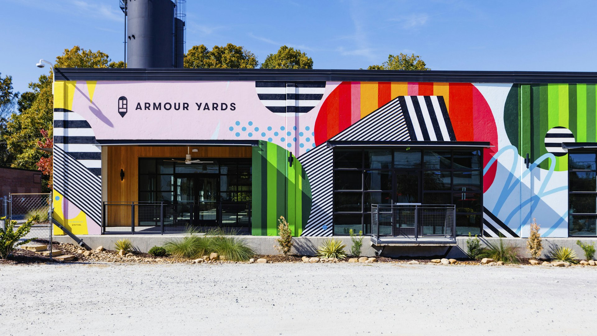 Armour Yards mural